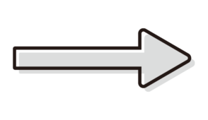 版ずれの矢印（黒）