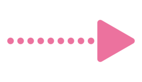 点々の矢印（ピンク）