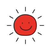 お天気記号晴れ