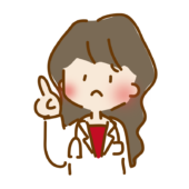 困った顔で指導するゆるくて可愛い女性のお医者さん