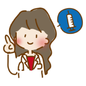 注射の説明をしているゆるくて可愛い女性のお医者さん