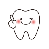 ワンポイントアドバイスをしている歯