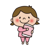 パジャマを着た子供（女の子1）