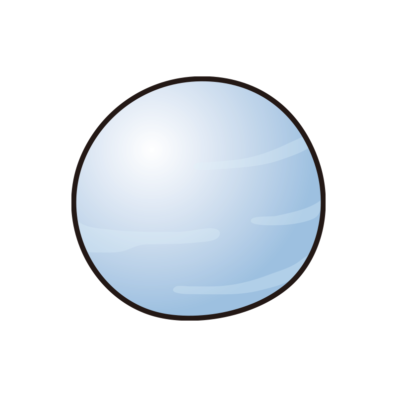 太陽系の惑星　天王星