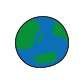 太陽系の惑星　地球