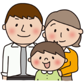 息子がいる家族