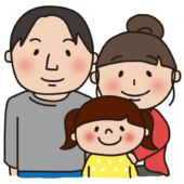 娘がいる家族