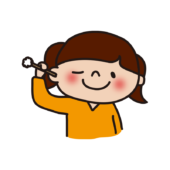 耳かきをする子供（女の子）