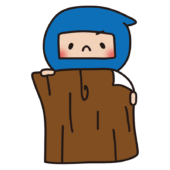 隠れ身の術を使う忍者