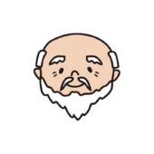 【手遊び歌】ひげじいさんの顔