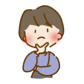 顎に手を当てて考えるショートカットのゆるくて可愛い女の子