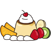 プリンアラモード