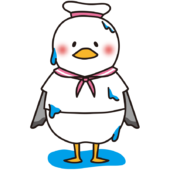 ずぶぬれのカモメの水兵さん（ピンク）