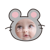 【顔はめ】ねずみ