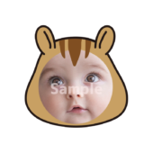 【顔はめ】リス