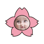 【顔はめ】桜の花2