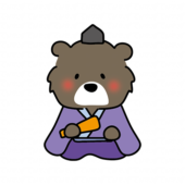 クマの雛人形の五人囃子（謡）