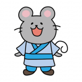 彦星の格好をしたネズミ