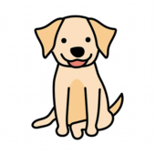 たれ耳わんちゃん