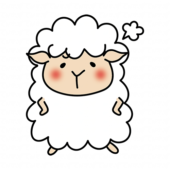 ぷんぷん怒っている羊