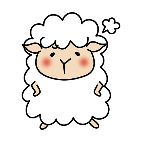 ぷんぷん怒っている羊