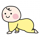 ハイハイする赤ちゃん