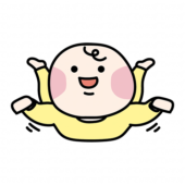 うつ伏せで飛行機のように体を反り返らせる赤ちゃん